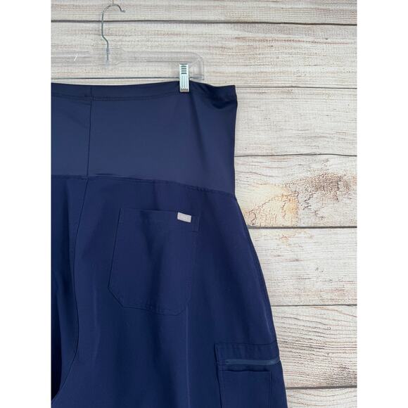 Figs Maternity Technical Scrub Pants Womens XXL/P Navy Blue PO# 2471 - Picture 6 of 10